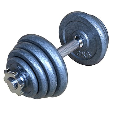 Titan Life træningsudstyr Håndvægt Justerbar Cast Iron 15 kg
