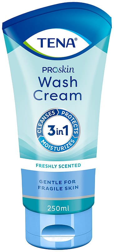 Tena Wash Cream til inkontinenspleje 250 ml