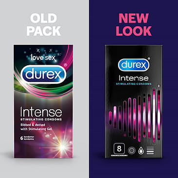 Durex Intense kondomer 8 stk