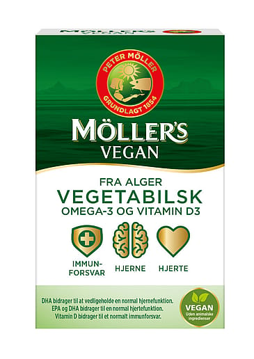 Möllers Tran Vegan Omega-3 30 stk