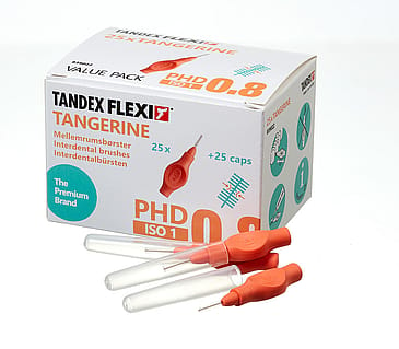 Tandex FLEXI Mellemrumsbørste Tangerine