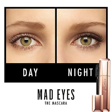 GUERLAIN Mad Eyes Mascara Buildable Volume Lash By Lash 01 Mad Black