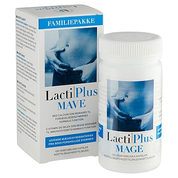 Lactiplus Mælkesyrebakterier 120 kaps