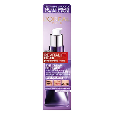 L'Oréal Paris Revitalift Filler Eye Cream For Face 30 ml