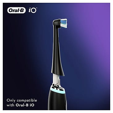 Oral-B iO Ultimate Clean Børstehoveder 4 stk Sort