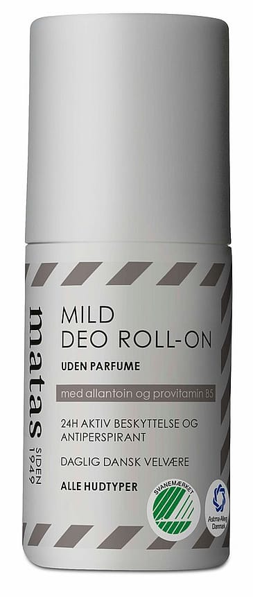 Matas Striber Mild Deo Roll-on Uden Parfume 50 ml