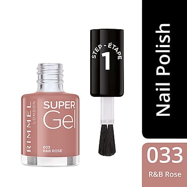 Rimmel Super Gel Nail Polish 033 R&B Rose