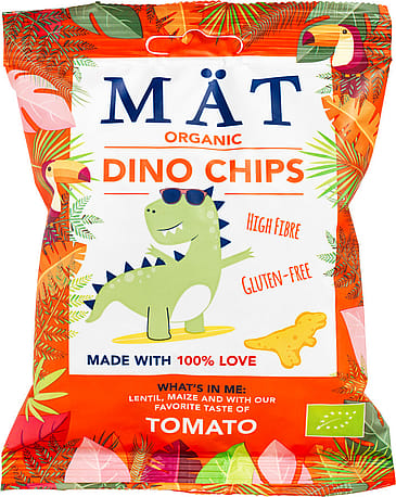 MÄT Organic Dino Chips Tomato Ø Tomato