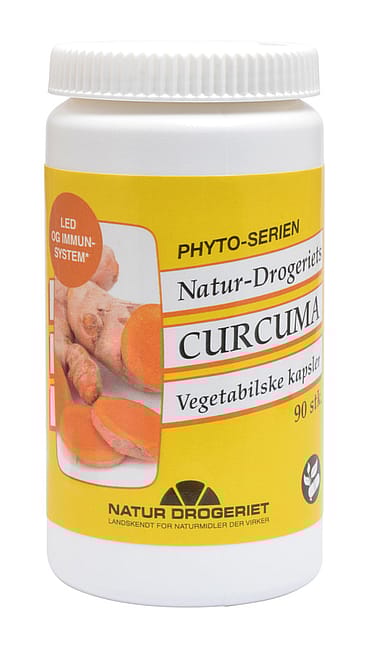 Natur Drogeriet Curcuma 90 kapsler 90 kaps.
