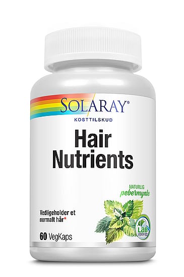 Solaray Hair Nutrients 60 kaps.
