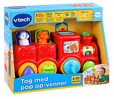 VTech Tog Med Pop Op Venner Med dansk tale