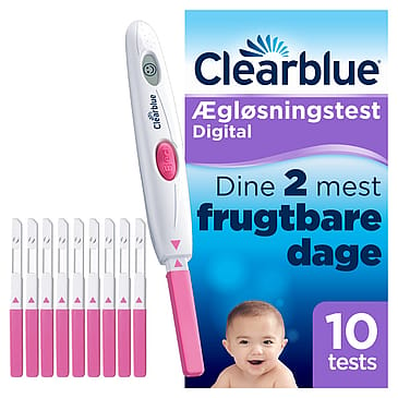Clearblue Digital Ægløsningstest 10 stk