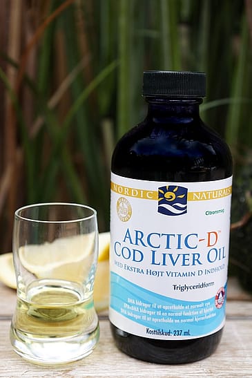 Nordic Naturals Torskelevertran + D citrus 237 ml