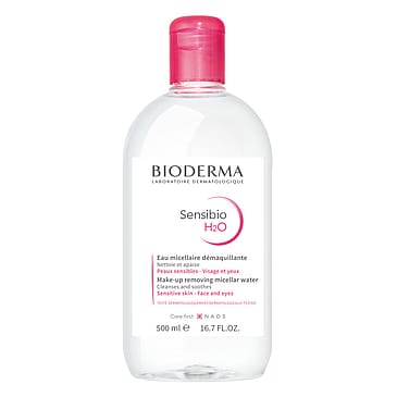 Bioderma Sensibio H2O Make-up Removing Micellar Water 500 ml