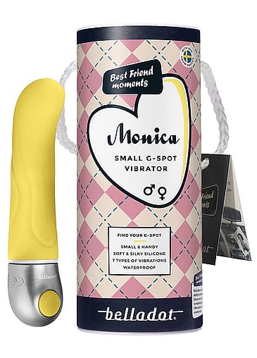 Belladot Monica Small G-spot Vibrator Yellow