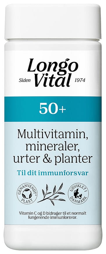Longo Vital 50+ 180 stk