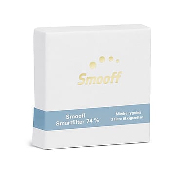 Smooff Rygestopfilter Smartfilter 3 stk