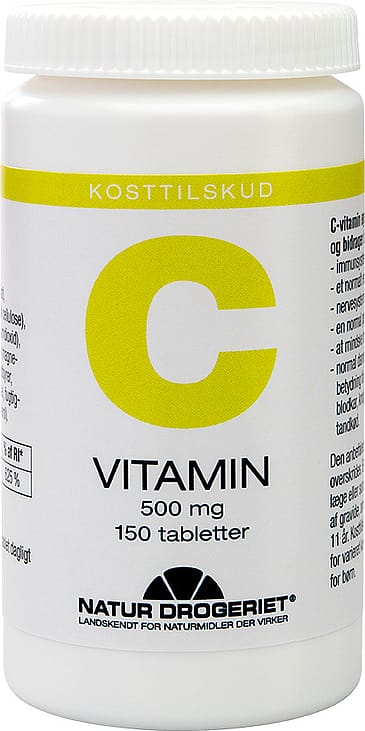 Natur Drogeriet Mega C-vitamin 500 mg 150 tabl.