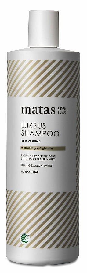 Matas Striber Luksus Shampoo til Normalt Hår Uden Parfume 1000 ml