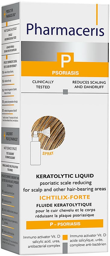 Pharmaceris Ichtilix-Forte Psoriatic Scale Reducing Keratolytic Liquid Scalp Spray 125 ml
