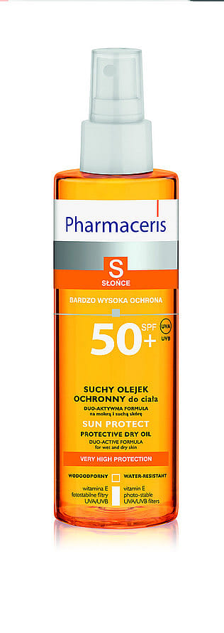 Pharmaceris Sun Protect Protective Dry Oil Duo For Wet and dry Skin SPF 50+ 200 ml