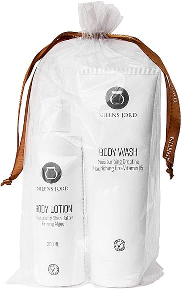 Nilens Jord Body Lotion/Body Wash Værtindesæt