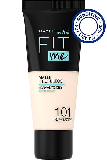 Maybelline Fit Me Matte & Poreless Foundation 101 True Ivory
