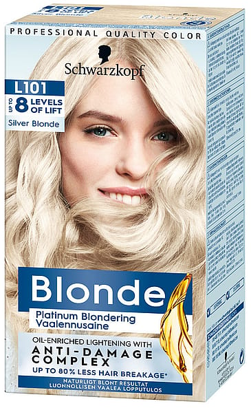 Schwarzkopf Blonde L101 Silver Blonde Platinum