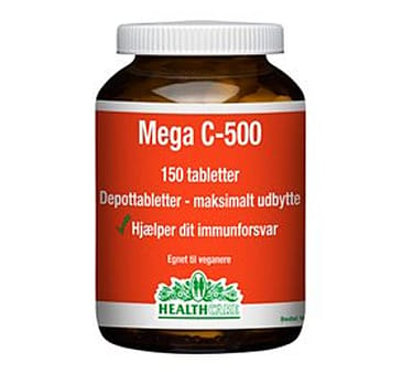 Health Care Mega C 500 mg HealthCare 150 tabl.