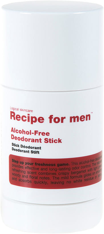 Recipe For Men Alcohol Free Deodorant Stick 75 ml
