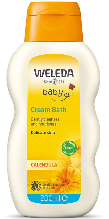 Calendula Cream Bath Mamma & Baby Weleda 200 ml