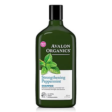 Avalon Organics Strengthening Peppermint Shampoo 325 ml