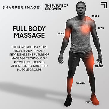 Sharper Image Powerboost Massagepistol