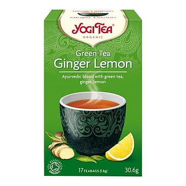 Yogi Green Tea Ginger Lemon Ø 17 breve