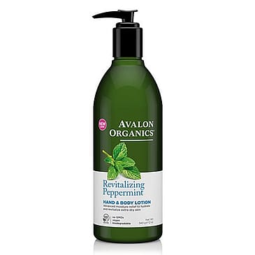 Avalon Organics Hand and Body Lotion Revitalizing Peppermint