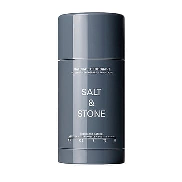 Salt & Stone Deodorant Vetiver, Lemongrass & Sandalwood 75 g