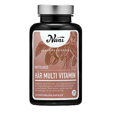 Nani Hår Multi Vitamin 120 kaps