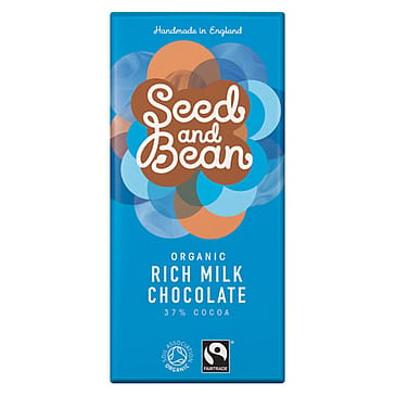 Seed & Bean MÆLKechokolade 37% Ø 85 g