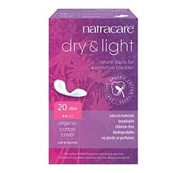 Natracare Dry & Light 20 stk. (inkontinens) 1 pk