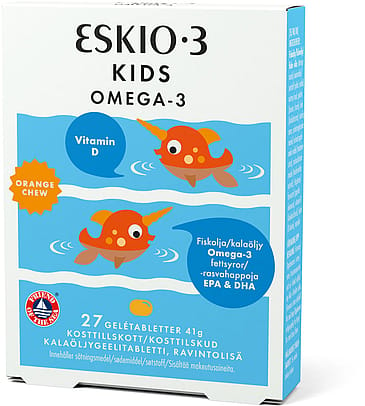 Eskio-3 Kids ChewableD 27 stk.