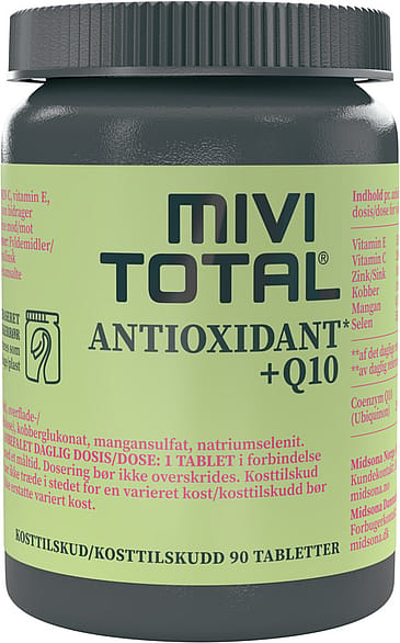 MIVITOTAL Antioxidant + Q10 90 stk
