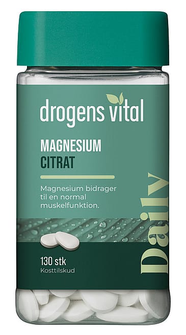 Drogens Vital Magnesium Citrat 130 stk