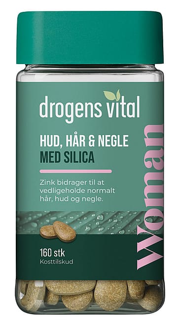 Drogens Vital Hud, Hår & Negle 160 stk