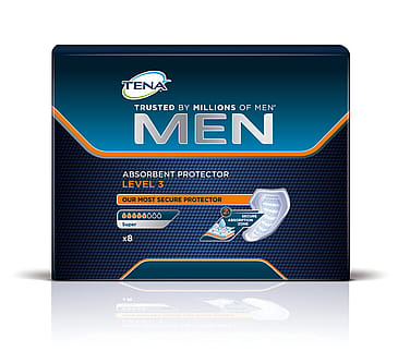 Tena Men Active Fit Inkontinensbind Level 3 8 stk