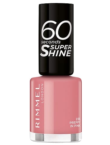 Rimmel 60 Seconds Super Shine Neglelak 235 Preppy in Pink