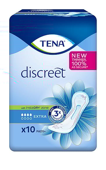 Tena Discreet Extra 10 stk