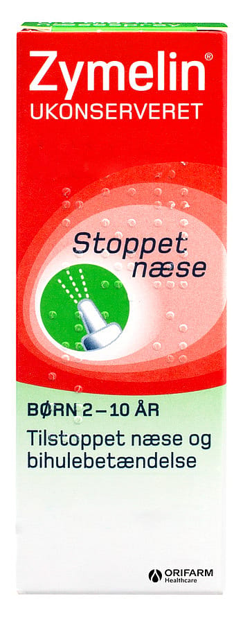 Zymelin Næsespray Ukonserveret, opløsning 0,5 mg/ml 10 ml