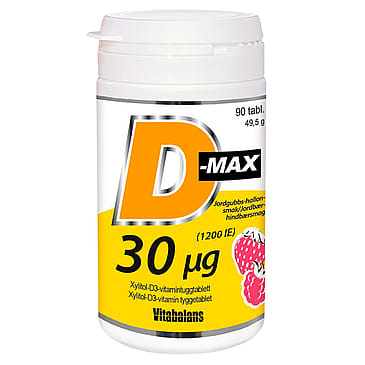 Vitabalans D-Max 30 µg 90 tabl