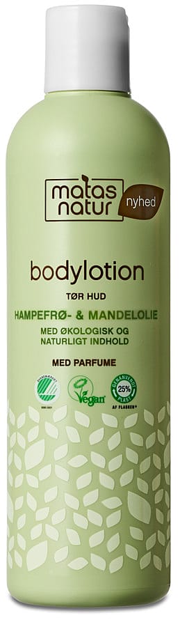 Matas Natur Hampefrø- & Mandelolie Bodylotion 400 ml