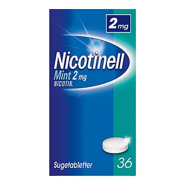 Nicotinell Mint Sugetablet 2 mg 36 stk